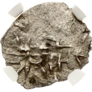 Lituania Polgrosz ND (1392-1430) Vilnius NGC AU 50