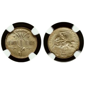 Litauen 1 Centas 1925 NGC MS 66