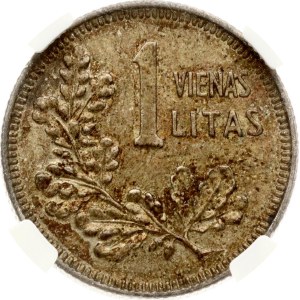 Litauen 1 Litas 1925 NGC MS 62