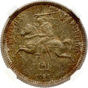 Litauen 1 Litas 1925 NGC MS 62