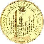 Lithuania 100 Litu 2009 Millennium of the first mention of the name 