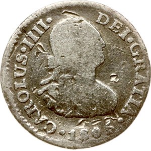 Mexique, 1/2 real, 1805, TH