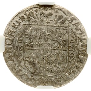 Poland Ort 1623 Bydgoszcz NGC AU 55