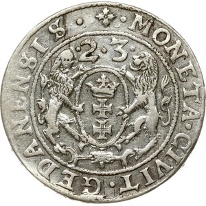 Polska, Ort 1623, Gdańsk (R)