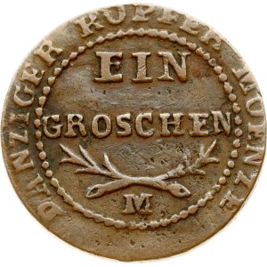 Poland Danzig Grosz 1812 M French Occupation