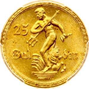 Poland Danzig 25 Gulden 1930 PCGS MS 64