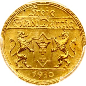 Poland Danzig 25 Gulden 1930 PCGS MS 64