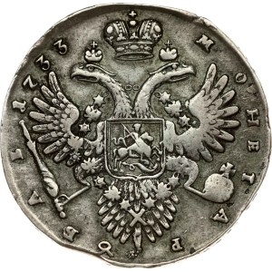 Russia Rouble 1733