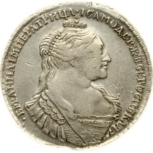 Russia Rouble 1734 (R) PCGS VF 30