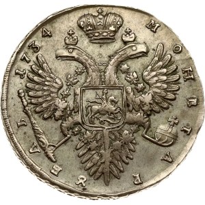 Russia Rouble 1734 (R1)