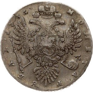Rubel rosyjski 1735