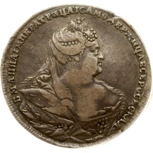Russia Rouble 1738 PCGS VF Detail