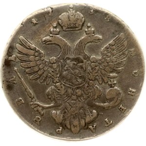 Russia Rouble 1738 PCGS VF Detail