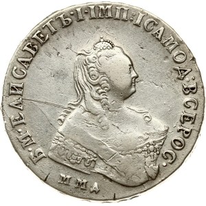 Russia Rouble 1758 ММД-ЕI