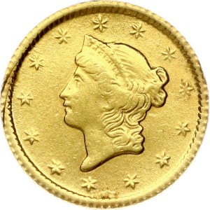 États-Unis, 1 dollar, 1852