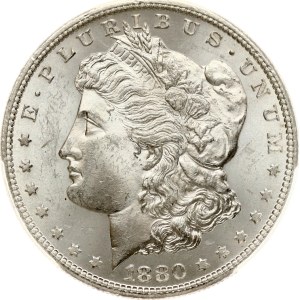Dollar Morgan américain de 1880 S, PCGS MS 63