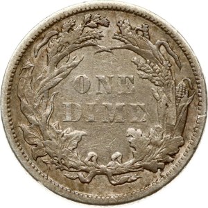 Pièce de 10 cents « Seated Liberty » des États-Unis, 1885