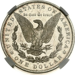 Dollar Morgan américain de 1885, O, NGC MS 64