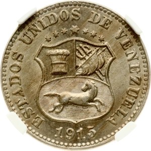 Venezuela, 5 centimos, 1915, NGC MS 64