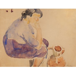 Maria Melania Mutermilch \ Mela Muter (1876 Warschau – 1967 Paris), Nachdenklich
