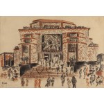 Irena Hassenberg (Reno) (1884 Warszawa - 1953 Paryż), Wystawa Sztuki Dekoracyjnej. Pawilon domu towarowego Le Bon Marché „Pomone”, 1925