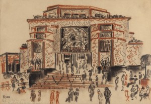 Irena Hassenberg (Reno) (1884 Warszawa - 1953 Paryż), Wystawa Sztuki Dekoracyjnej. Pawilon domu towarowego Le Bon Marché „Pomone”, 1925