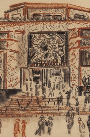 Irena Hassenberg (Reno) (1884 Warszawa - 1953 Paryż), Wystawa Sztuki Dekoracyjnej. Pawilon domu towarowego Le Bon Marché „Pomone”, 1925
