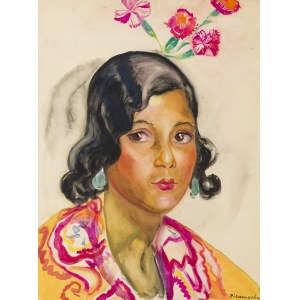 Zofia Piramowicz (1880 Radom – 1958 Clichy), „Gitane“, okolo roku 1940