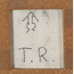 Teresa Roszkowska (1904 Kyjev – 1992 Varšava), Horská krajina s budovami
