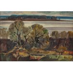 Teresa Roszkowska (1904 Kijów - 1992 Warszawa), Pejzaż jesenny