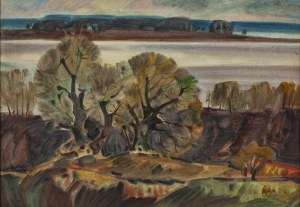 Teresa Roszkowska (1904 Kijów - 1992 Warszawa), Pejzaż jesenny