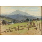 Leon Wyczółkowski (1852, Huta Miastkowska – 1936, Warsaw), Mountain Landscape, 1910