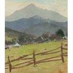 Leon Wyczółkowski (1852 Huta Miastkowska – 1936 Warschau), Berglandschaft, 1910