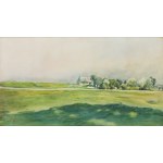 Julian Fałat (1853, Tuligłowy – 1929, Bystra), Spring Landscape, 1899