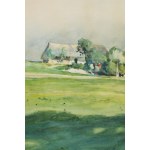 Julian Fałat (1853, Tuligłowy – 1929, Bystra), Spring Landscape, 1899