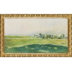 Julian Fałat (1853, Tuligłowy – 1929, Bystra), Spring Landscape, 1899