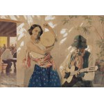Feliks Michał Wygrzywalski (1875, Przemyśl – 1944, Rzeszów), "The Wandering Musicians"