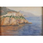 Soter Jaxa Małachowski (1867, Wolanów near Odessa – 1952, Kraków), View of Ragusa (Dubrovnik), 1925