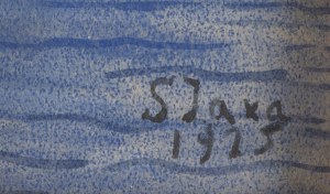 Soter Jaxa Małachowski (1867 Wolanów pod Odessą - 1952 Kraków), Widok Raguzy (Dubrownika), 1925