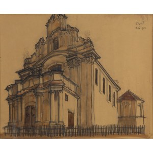 Bohdan Pniewski (1897, Warsaw – 1956, Warsaw), St. George’s Church in Vilnius, 1921