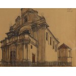 Bohdan Pniewski (1897, Warsaw – 1956, Warsaw), St. George’s Church in Vilnius, 1921