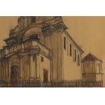 Bohdan Pniewski (1897, Warsaw – 1956, Warsaw), St. George’s Church in Vilnius, 1921