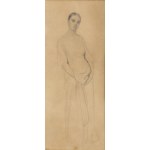 Jan Styka (1858 Lwów - 1925 Rzym), Szkic kobiety