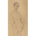 Jan Styka (1858 Lviv – 1925 Rome), Sketch of a Woman