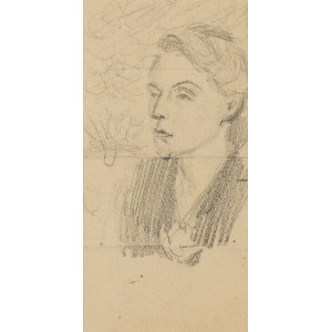Józef Mehoffer (1869, Ropczyce – 1946, Wadowice), Schizzo di una donna
