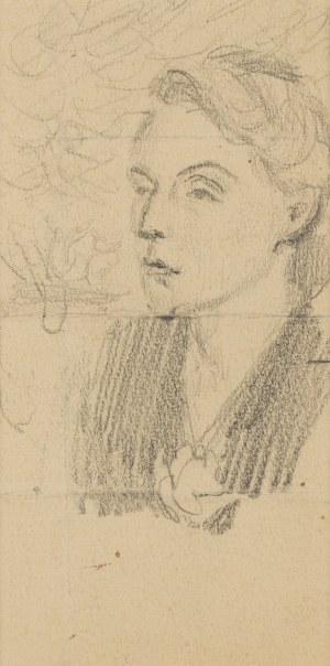 Józef Mehoffer (1869 Ropczyce - 1946 Wadowice), Szkic kobiety