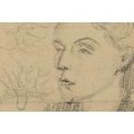 Józef Mehoffer (1869, Ropczyce – 1946, Wadowice), Schizzo di una donna