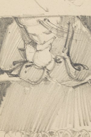 Józef Mehoffer (1869 Ropczyce - 1946 Wadowice), Zamyślona dziewczynka