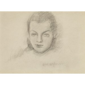 Alfons Karpiński (1875, Rozwadów near Tarnobrzeg – 1961, Kraków), Portrait of a Woman