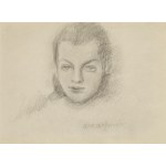 Alfons Karpiński (1875 Rozwadów k. Tarnobrzegu - 1961 Kraków), Portret kobiety